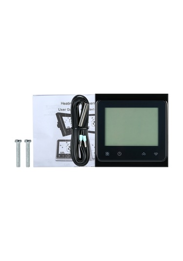 Padalink 16a Sıcaklık Kontrol Cihazı Bht-002gb Siyah: Zamanlama Özellikli, Lcd Ekranlı, Enerji Tasarruflu Zemin Isıtma Termostati