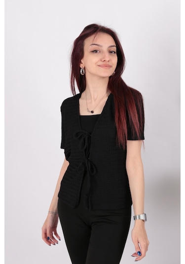 Busem S0017725 Kadın Bluz Siyah