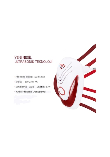 Igreen Speaker Fare ve Haşere Kovucu + Eco Ultrasonik Fare ve Haşere Kovucu