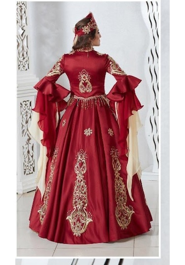 Ceyyiz 5 Parça Bindallı Kına Elbisesi Şahmaran