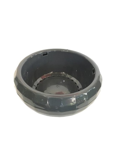 Sukulen Ve Kaktüsler Için Orta Boy Aranjmanlık Saksı (Siyah Renk)