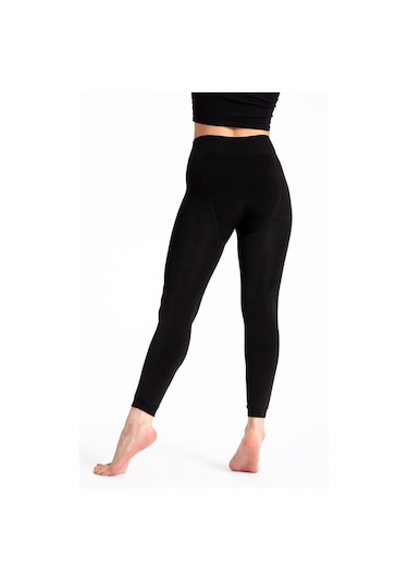 Kadın Termal Tayt İçi Peluşlu Tayt Tampap Siyah