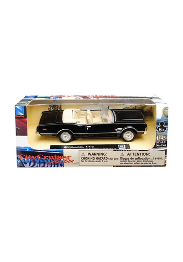 Newray 1966 Olsmobile 4-4-2 Siyah 1 43 Model Araba