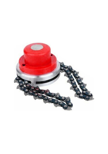 Motorlu Tırpan Zincirli Canavar Başlık Üniversal Tip Ot