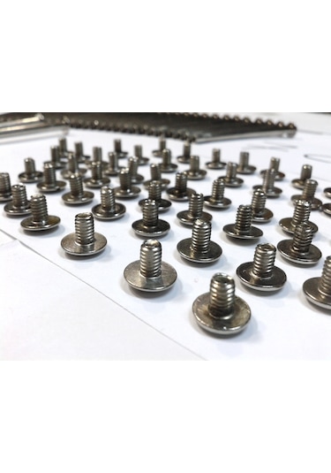 7 CM Dosya Klasör Menü Kartela Vidası Nikel Inox Renk 100 Adet