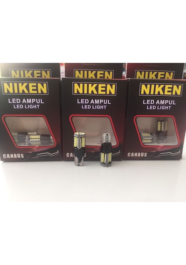 T10 Led-Park Ampul Ledi-Plaka Ampul Ledi Canbus Beyaz