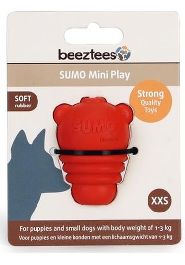 Beeztees Sumo Mını Dental Oyuncak Xxs Kırmızı