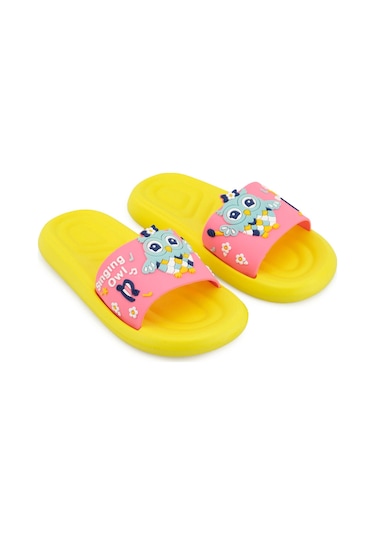 Gezer Yazlık Kız Çocuk Eva Islak Zemine Uygun Banyo Havuz Plaj Terlik Gt5ype.15044.00.7c0.6p Sarı