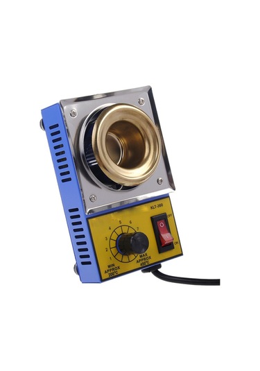 Klt-360 38mm 220v 100w Lehim Potası Titanyum Alaşımlı Eritme Havya Potası