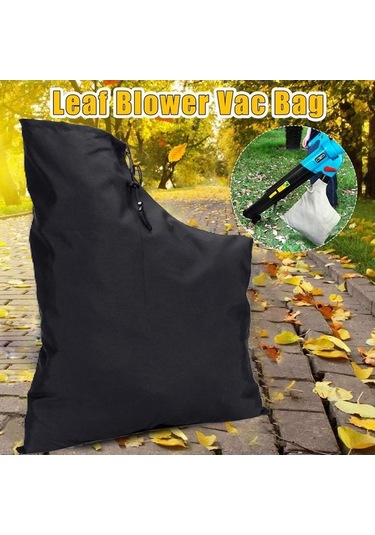 Didadodo 420d Oxford Kumaş Yaprak Toplama Çantası - Fermuarlı, Su Geçirmez, Dayanıklı Siyah, Kumaş Toplama Siyah