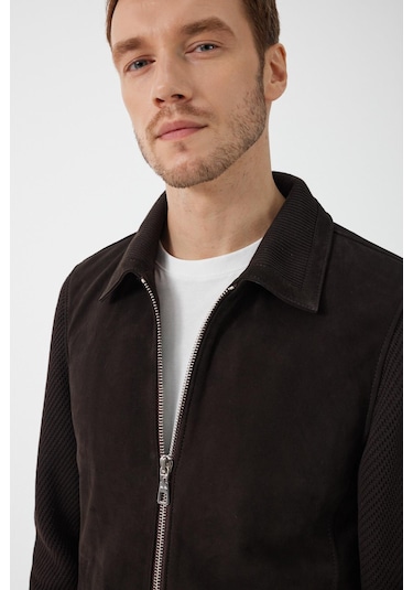 Leopoldo Kahverengi Nubuk Deri Mont Kahverengi