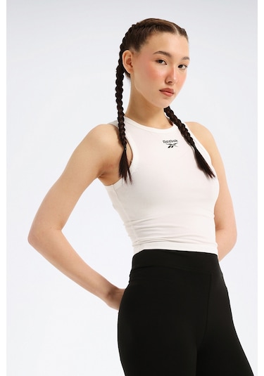 Reebok Id Rıb Tank Beyaz Kadın Atlet 000000000102204090