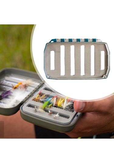 Suntek Fly Box Sinek Takımı Saklama Kutusu Balıkçı Mavi-s