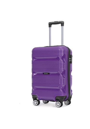 Wexta Wx-pp14 Sarmal Mor Kabin Boy Polipropılen Valiz Mor