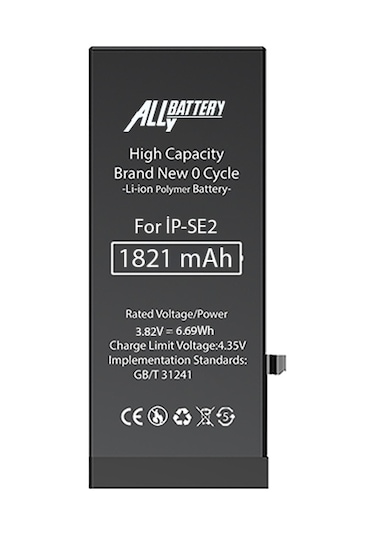 Ally iPhone SE 2020 1821 mAh Yüksek Kapasiteli Pil Batarya