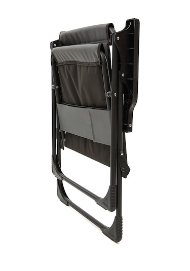 Natura 4 Adet Kamp Sandalyesi Bardaklıklı - Gri