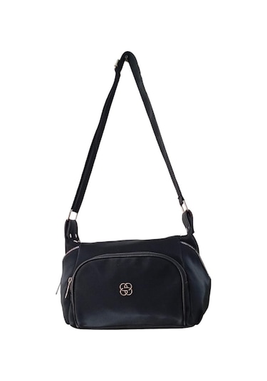 Mygeppetobag Suni Deri Bayan Çapraz Çanta -omuz Çantası Siyah