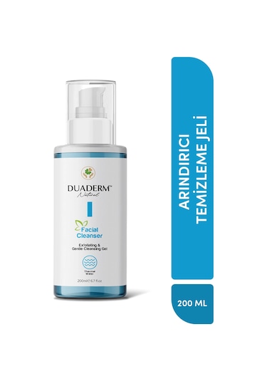 Duaderm Arındırıcı Ve Yatıştırıcı Yüz Temizleme Jeli 200 Ml