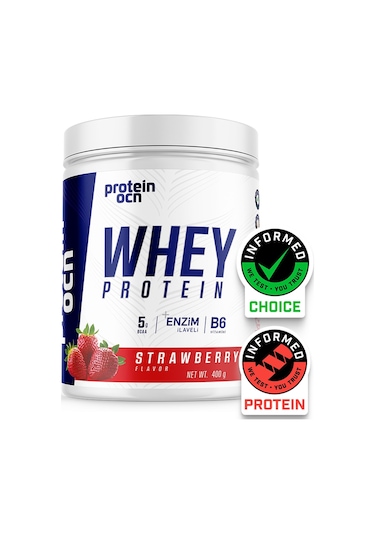 Proteinocean Whey Protein Çilek - 400g - 16 Servis