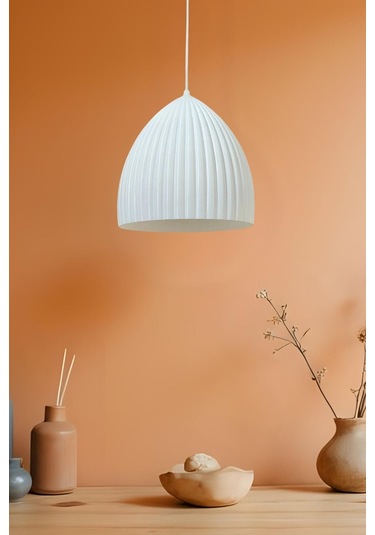 Modern Sarkıt Tekli Bohem Avize 23x27 Cm Salon Mutfak Oturma Odası Cafe Bar Çok Renkli