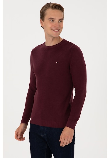 U.s. Polo Assn. Erkek Plum Kazak /triko 50313667-vr177 New Plum