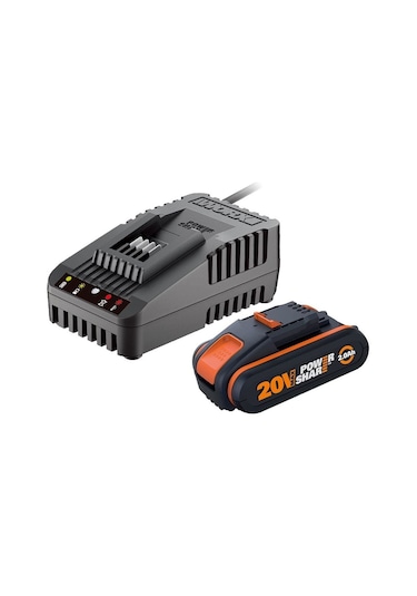 Worx WA3601 20V 2.0Ah Powershare Li-Ion Akü ve Akü Şarj Cihazı