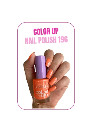 Callista Color Up Nail Polish Oje 196 Follow You - Turuncu