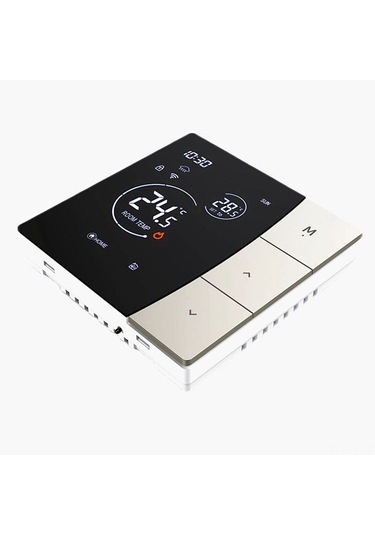 Teltree Sdm6-3a Akıllı Su Isıtma Termostati: Wifi Uzaktan Kontrol, Zaman Programlama, Enerji Tasarrufu, Antifriz Fonksiyonu Su Sistemi/kombi İçin