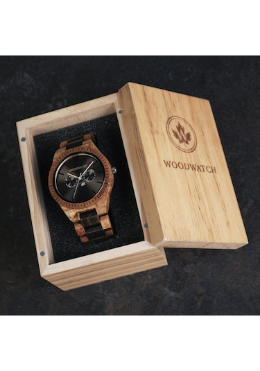 Woodwatch Ww-g-lo Lunar Orbit Ahşap Erkek Kol Saati 47 Mm