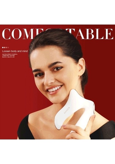 Tysm Yeni Fasya Bıçağı, Meridyen Tarama, Fitness, Spor, Fizik, Masaj Aleti, Kas Gevşetici, Kazıma Aleti - Sağlıklı Hayat İçin Beyaz, Kullanıcı Dostu, Hafif Beyaz