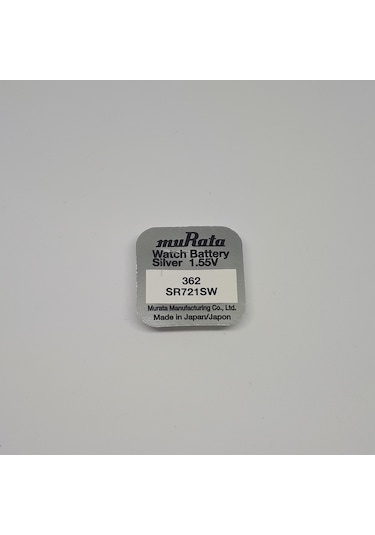 Murata 362 SR721SW Saat Pili 10'lu