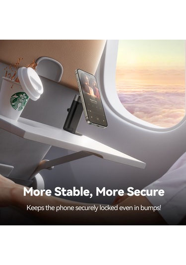 Joyroom Jr-zs413 Taşınabilir Manyetik Seyahat Telefonu Tutucu Siyah