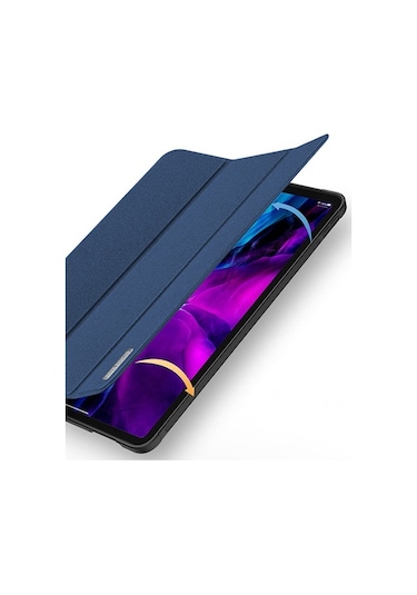 Dux Ducis Apple Uyumlu iPad Pro 12.9 (2021-2020-2018 )Kılıf Kalem Yerli Soft