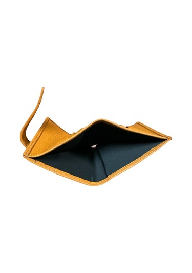 Monte Lui Mnt206 Deri Cüzdan Kartlık Hardal