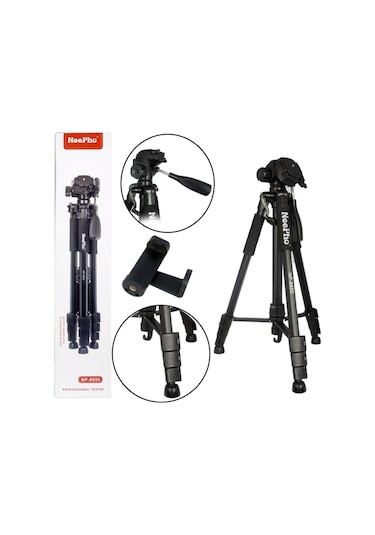 Neepho Profesyonel 175 CM DSLR ve Cep Telefon Tripod + Bluetooth Kumanda