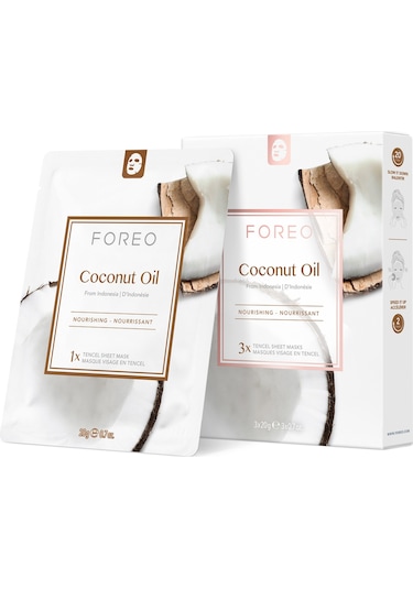Foreo Coconut Oil Besleyici 3'lü Kağıt Maske