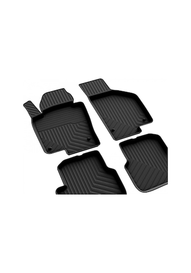 Volkswagen Tiguan 1 Ferrous 4d Havuzlu Kauçuk Paspas 2007 2015