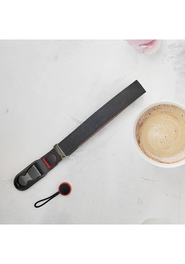 Canon Eos R10 / Nikon Z 9 İçin Hızlı Çıkarılabilir Kamera Bilekliği, Toplam Uzunluk: 32cm - Siyah