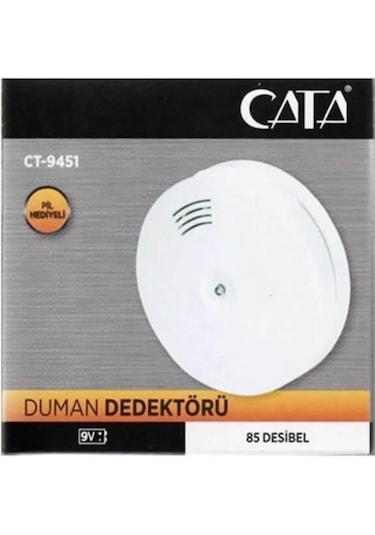 Cata Ct 9451 Pilli Duman Dedektörü