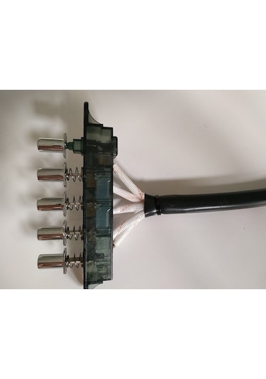 5 Tuşlu 60 Cm Kablolu Aspiratör Ve Davlumbaz Düğme Butonu - 342660278