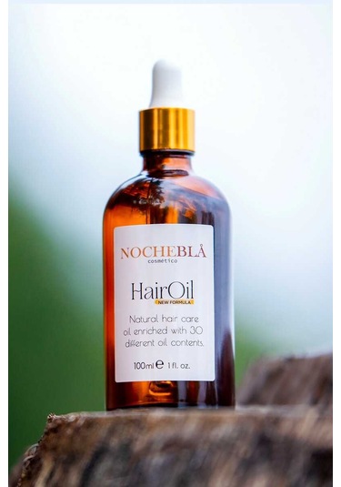 Nochebla Hair Oil Onarıcı Besleyici ve Güçlendirici Doğal Saç Bakım Yağı 100 ML