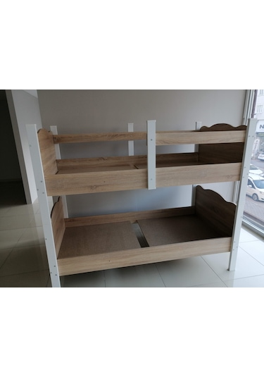Afillibebek Ranza Ikili Ayrılabilen Mdf Profilli 90x190 Somon