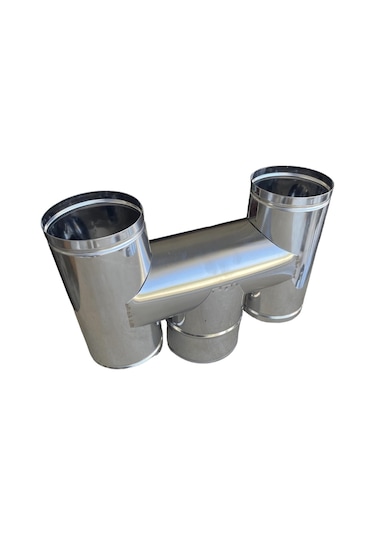 Paslanmaz H Baca 13 Cm Çapında Soba Borusu İçin