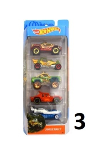 Hot Wheels Beşli Araba Seti - 1806