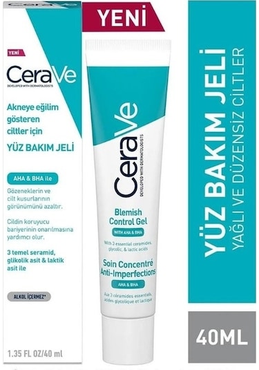 Cerave Yağlı ve Düzensiz Ciltler İçin Retinol Serum 30 ML + Yüz Bakım Jeli 40 ML