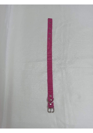 Küçük Irk Köpek Tasması Boy 50 Cm En 2.5 Cm Pembe