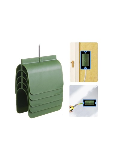 Pazly Yeşil Suntek Priz İşaretleyicileri Elektrik Alçıpan Adet 5 Ow