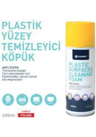 Platinet 400 ml Plastik Yüzey Temizleme Spreyi