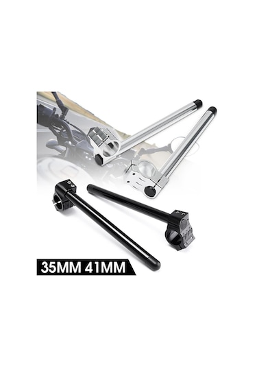 Suntek Motosiklet Cnc Alüminyum Çatal Tüp Klipsli Gidonlar