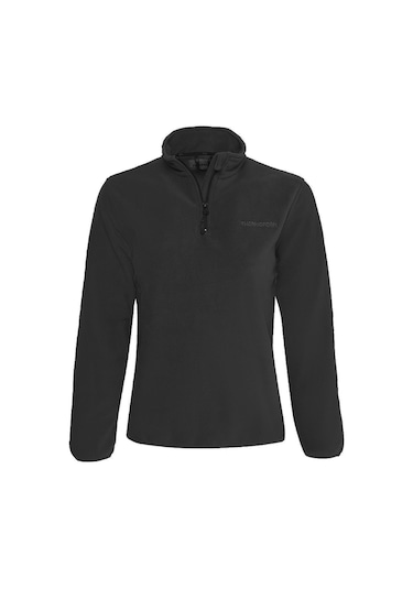Thermoform Polarline Çocuk 1/4 Fermuar Sweatshirt Siyah Hztp19044 R001